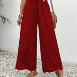 Lizzy | Pantalon à jambes larges avec imprimé géométrique
