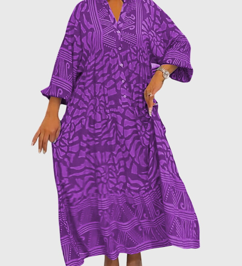 Mckinley | Robe Maxi Avec Imprimé Élégant