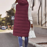 Dorine - Manteau avec capuche et boutons à l'avant
