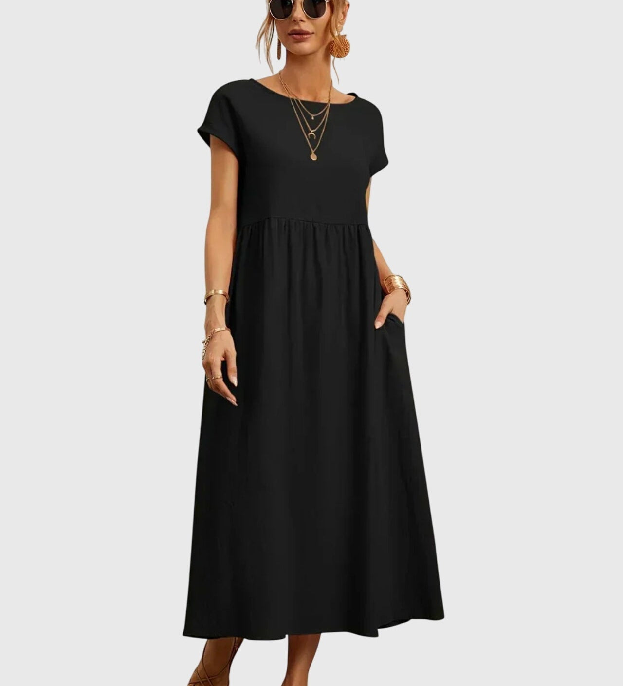 Giselle | Robe Décontractée avec Poches