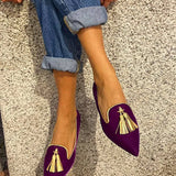 Séraphie - Mocassins à franges boho