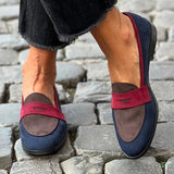 Loraine - Mocassin Élégant Bicolore