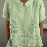 Lily | Chemise Brodée Florale