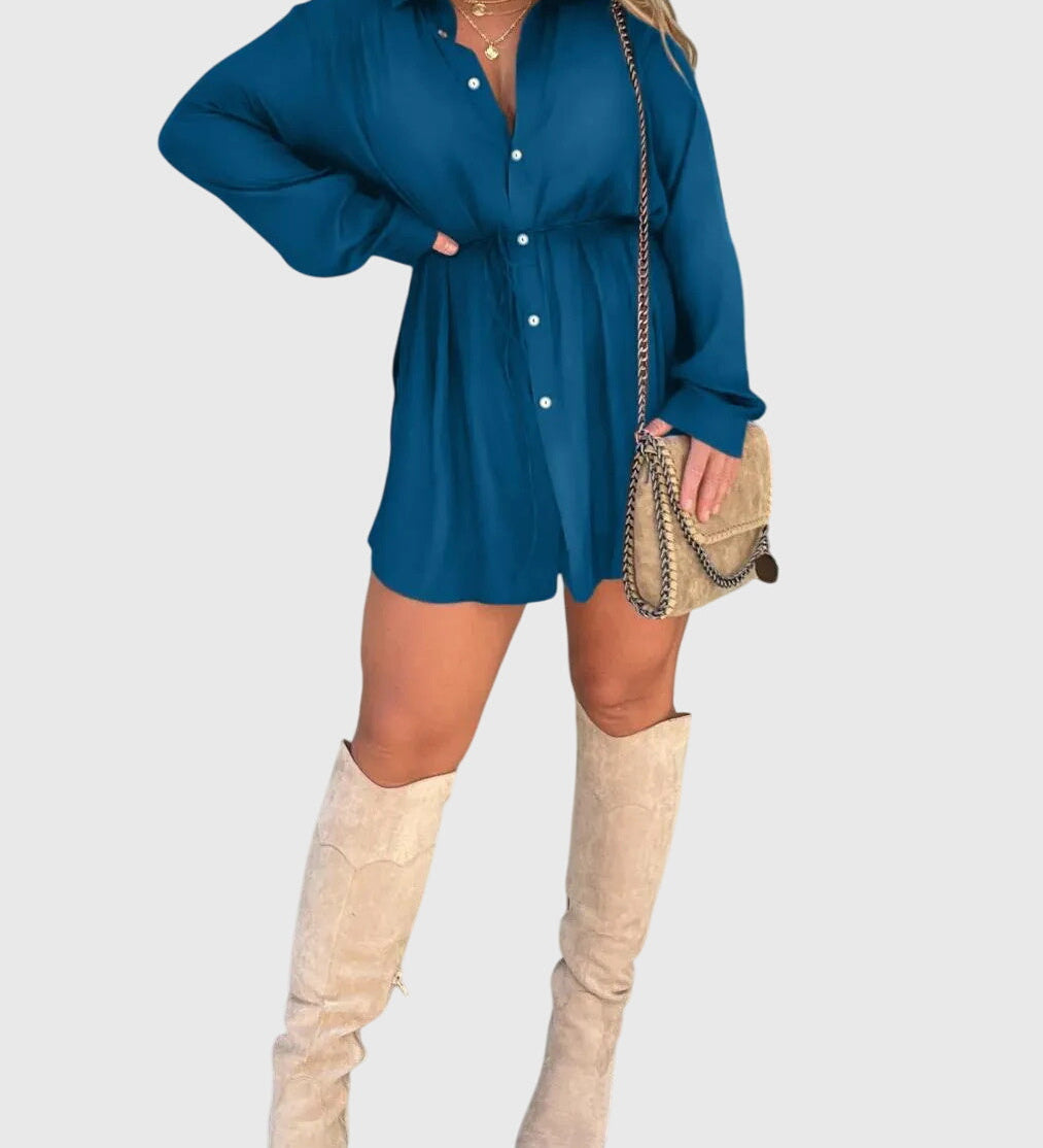 Sylvie | Robe Salopette Élégante
