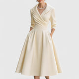 Nicole | Robe Midi Élégante