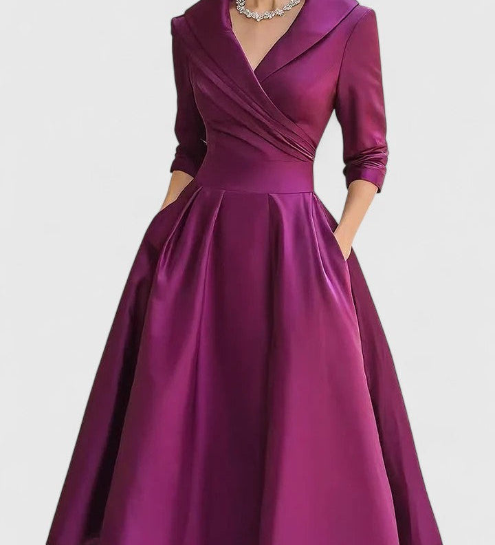Yan | Robe Midi Élégante