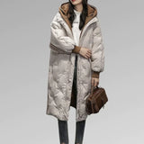 Gwendoline - Manteau d'hiver long avec doublure