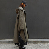 Blandine | Parka oversized pour femme avec capuche extra-large et cordon ajustable à la taille