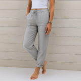 Mai | Pantalon en lin élastique premium pour femmes