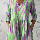 Oceane | Blouse Longue avec Col en V