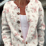 Rosine | Cardigan en Tricot Vintage pour Femmes