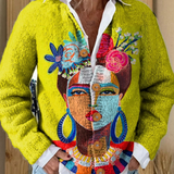 Laurette | Cardigan Vintage en Tricot pour Femmes