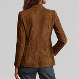 Brenda | Blazer en Suède Douce