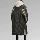 Gwendoline - Manteau d'hiver long avec doublure