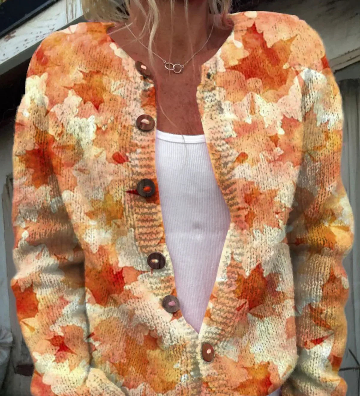 Paulette | Cardigan Tricot Vintage pour Femmes