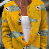 Hortense | Cardigan en tricot vintage pour femmes