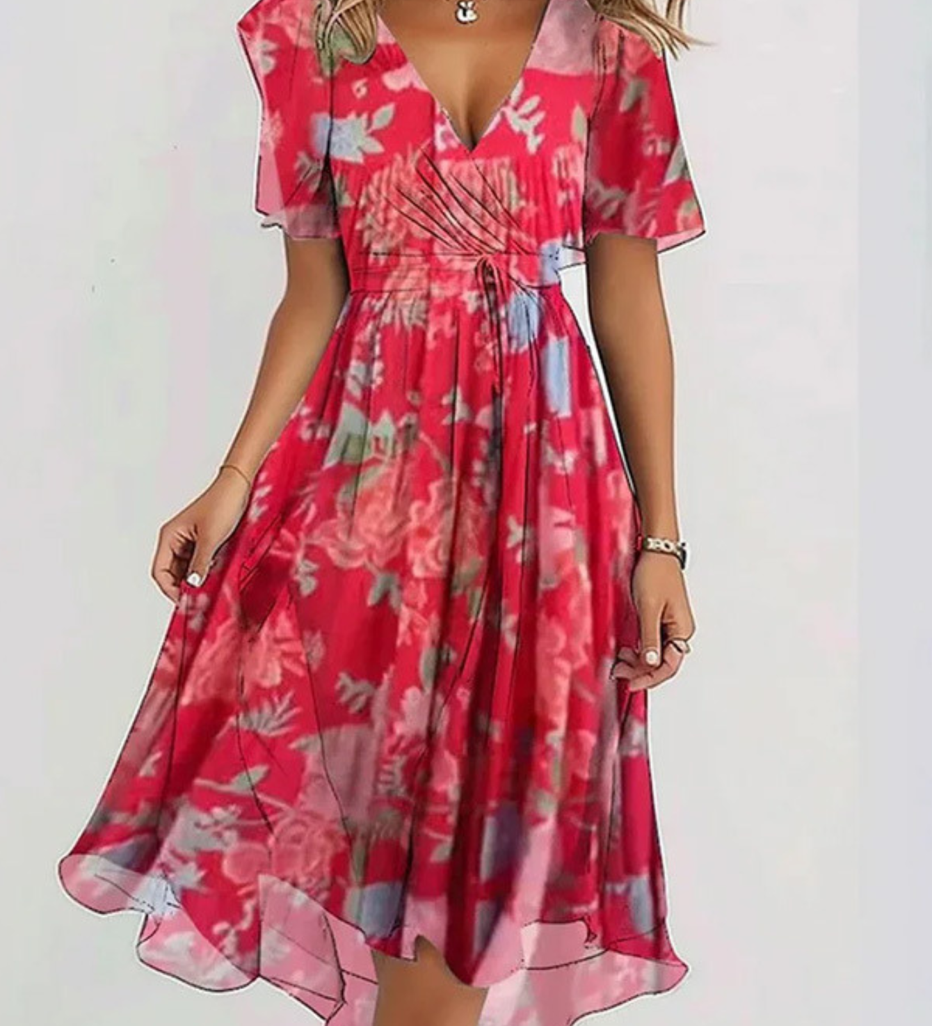 Matilda | Robe d'été avec couverture de ventre