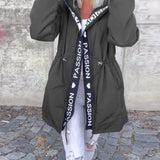 Myriam - Manteau décontracté avec capuche