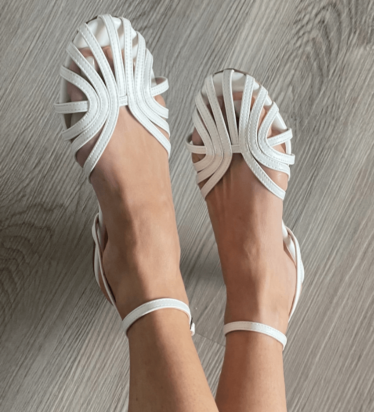 Vittoria | Sandales Bijou Dorées