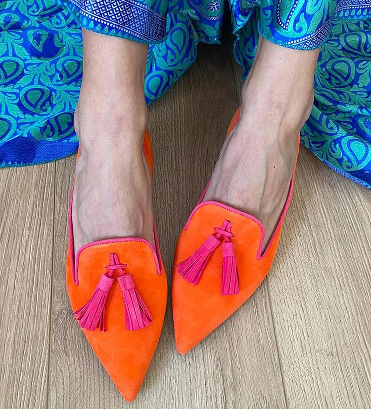 Séraphie - Mocassins à franges boho