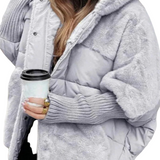 Dominique - Manteau Matelassé avec Capuche