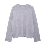 Garnelle - Pull Uni avec Col Rond