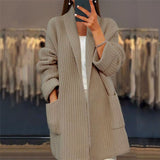 Teresa - Cardigan en Tricot avec Poches