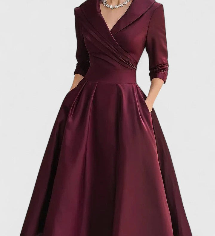 Yan | Robe Midi Élégante