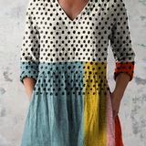 Valerie | Blouse Longue avec Décolleté en V