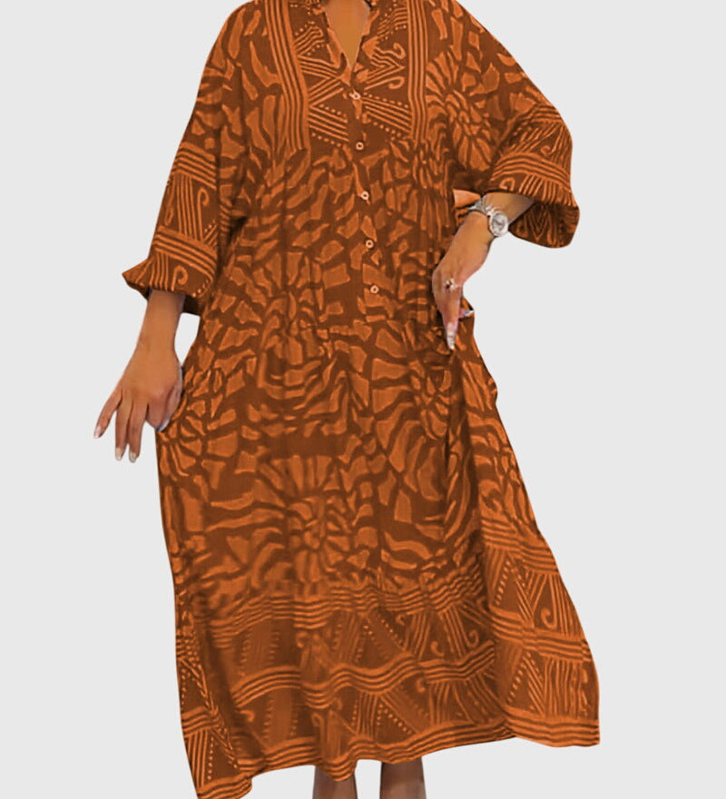 Mckinley | Robe Maxi Avec Imprimé Élégant