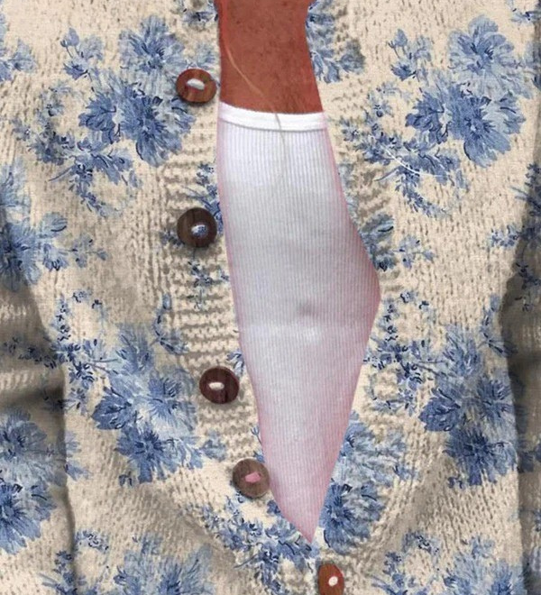 Emmeline | Cardigan en Tricot Vintage pour Femmes