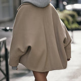 Corentine | Manteau en laine oversized