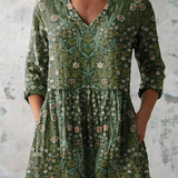 Julie | Blouse Longue avec Décolleté en V