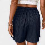 Shorts Élégants avec Pli