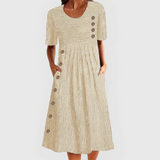 Wanda | Robe Midi Rayée
