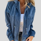 Delphine | Gilet zippé doux