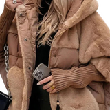 Dominique - Manteau Matelassé avec Capuche