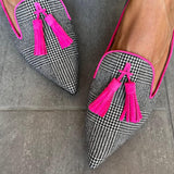Solenne - Mocassins Chics à Bout Pointu