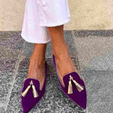 Séraphie - Mocassins à franges boho