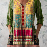 Emilie | Blouse Longue avec Décolleté en V