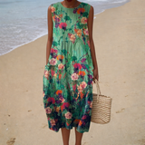 Charline | Robe Fraîcheur Sans Manches