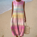 Judith | Robe Sans Manches Fluide