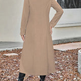 Adèline - Manteau à double boutonnage avec col à revers