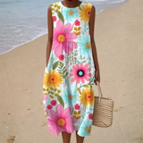 Agathe | Robe Sans Manches Confort