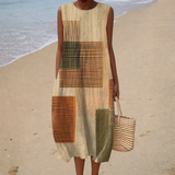 Estelle | Robe Sans Manches Estivale