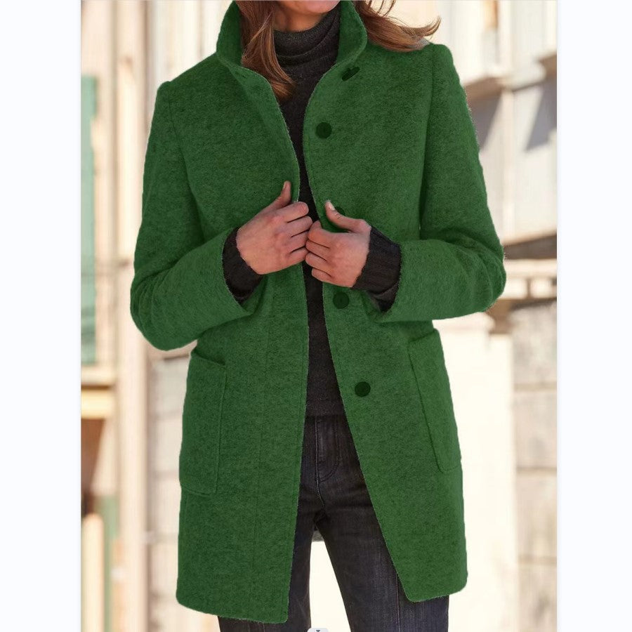 Marielle – Manteau long moderne et élégant