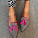 Solenne - Mocassins Chics à Bout Pointu