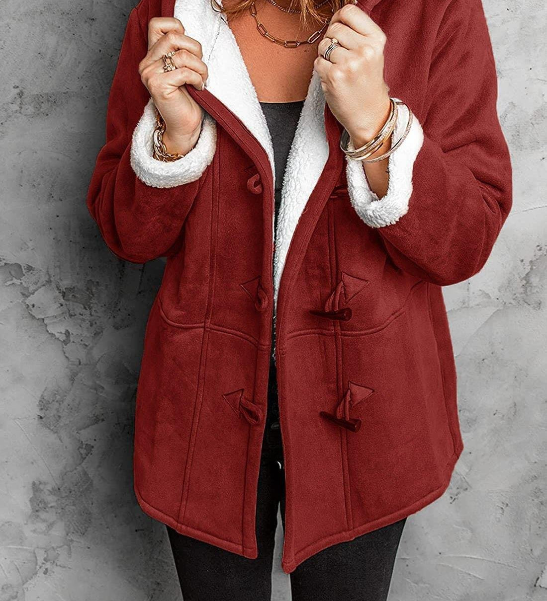 Unadine - Manteau pour femme avec capuche