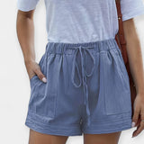 Shorts avec Ceinture Ajustable