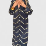 Manon | Robe Maxi Rayée Boho Élégante